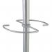 Alba Festival High Capacity Coat Stand with Umbrella Holder 350x350x1870mm SilverWhite PMFESTY2BC ALB14293