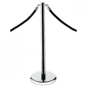 Economy Rope Stand Chrome RS-CL-CH-SET AN71015