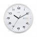 Acctim Supervisor Wall Clock 320mm Chrome/White 21027 ANG21027