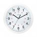 Acctim Metro 24 Hour Plastic Wall Clock 300mm White 21162 ANG21162