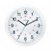 Acctim Metro 24 Hour Plastic Wall Clock 300mm White 21162 ANG21162