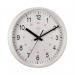 Acctim Metro 24 Hour Plastic Wall Clock 355mm White 21202 ANG21202