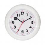 Acctim Wexham 24 Hour Plastic Wall Clock White 21862 ANG21862