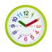 Acctim Lulu Time Teaching Wall Clock 260mm Green 21885