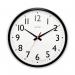 Acctim Commander Wall Clock Black 35cm 22463 ANG22463