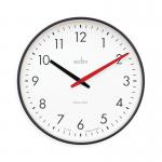 Acctim Riley Office Wall Clock Black 30cm 22573 ANG22573