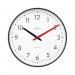 Acctim Riley Office Wall Clock Black 30cm 22573 ANG22573