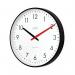 Acctim Riley Office Wall Clock Black 30cm 22573 ANG22573