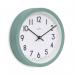 Acctim Elstow Small Office Wall Clock Green 20cm 22845 ANG22845