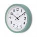Acctim Elstow Small Office Wall Clock Green 20cm 22845 ANG22845