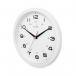 Acctim Aylesbury Office Wall Clock White 25.5cm 92301-24 ANG30124