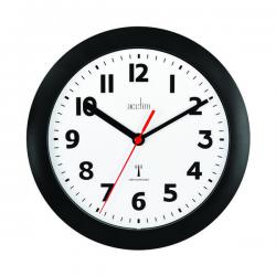 Cheap Stationery Supply of Acctim Parona Wall Clock 230mm Black 74313 ANG74313 Office Statationery