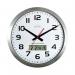 Acctim Meridian Radio Controlled Wall Clock Aluminium 74447 ANG74447