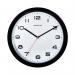 Acctim Aylesbury Wall Clock Black 92/302 ANG92302