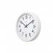 Acctim Controller Silent Sweep Wall Clock 368mm White 93704 ANG93704