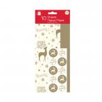 10 Sheets Tissue Paper Stag Pk24