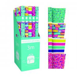 Cheap Stationery Supply of Giftmaker Teen Mix Gift Wrap (Pack of 42) Y8GM123G ANK42419 Office Statationery