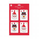 Outfit Xmas LED Brooches 2 Designs (Pack of 24) XAMGZ409 ANK96018