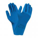 Ansell Versatouch 87-195 Latex Gloves 1 Pair Blue S ANS44277