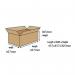 Double Wall Corrugated Dispatch Cartons 457x457x305mm Brown (Pack of 15) 59189 ANT02281