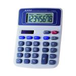 Aurora White/Blue 8-Digit Semi-Desk Calculator DT210 AO21001