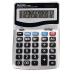Aurora Grey/Black 12-Digit Desk Calculator (Dual power, solar powered with battery back up) DT303