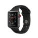 Apple Watch Series 3 Aluminium Case 42mm Black Sport Band GPS + 4G Space Grey MQKN2B/A