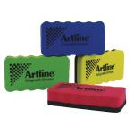 Artline Smiley Whiteboard Eraser Assorted (Pack of 4) ERT-mmS-GB4 AR00357