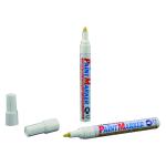Artline 400 Bullet Tip Paint Marker Medium White (Pack of 12) A400 AR82021
