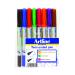 Artline 2-in-1 Whiteboard Marker Fine/Superfine Assorted (Pack of 8) EK-541T-WB