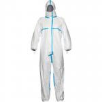 DuPont Tyvek 600 Plus White Chemical Coverall 2XL ARC00055