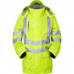 Pulsar P421 Yellow Interactive Mens Waterproof Hi-Vis Coat 2XL ARC00217