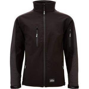 Trojan Trail BlackGrey Softshell Jacket L ARC00271