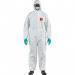 Ansell AlphaTec 2500 Standard Model 111 White Chemical Coverall S ARC00375