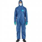 Ansell AlphaTec 1500 Plus Model 111 Blue Chemical Coverall L ARC00473