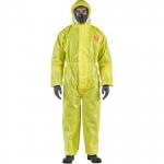 Ansell AlphaTec 3000 Model 111 Yellow Chemical Coverall XL ARC00476