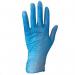 Arco Blue Powder-Free Vinyl Disposable Gloves S (Pack of 100) ARC01481