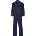 Trojan Mens Navy Stud-Front Overalls M T ARC01549