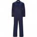 Trojan Mens Navy Stud-Front Overalls M T ARC01549