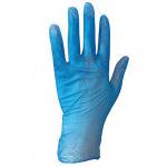 Arco Blue Powder-Free Vinyl Disposable Gloves XL (Pack of 100) ARC02071