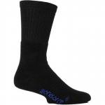 Workforce 3777 Black Cushioned Work Socks Pairs 6-11 (Pack of 2) ARC02103