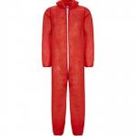 Arco Essentials Red Lightweight Disposable Overalls L ARC03954