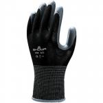 Showa 370 Black Nitrile-Coated Work Gloves 8 ARC04166