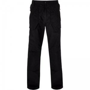 Trojan Mens Black Action Work Trousers 34R ARC04222