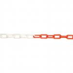 JSP RedWhite Plastic Chain 6mm x 25m ARC04431