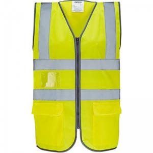 Arco Ultra Yellow Zip-Up Hi-Vis Vest 3XL ARC07101