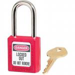 Master Lock Zenex Red Steel Lockout Padlock ARC07892
