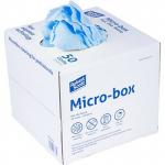 Robert Scott Micro-Box Blue Microfibre Cleaning Cloths (Pack of 50) ARC08762