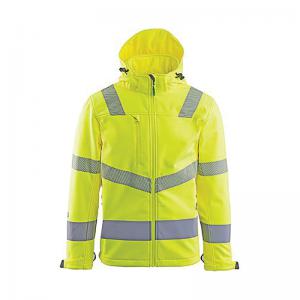 Arco Responsible Yellow Hi-Vis Softshell Jacket S ARC10700