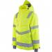 Arco Responsible Yellow Waterproof Hi-Vis Coat M ARC10730